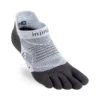 Injinji Unisex Run Lightweight No Show Coolmax Socks - Gray -Sports Store 261110 GRR