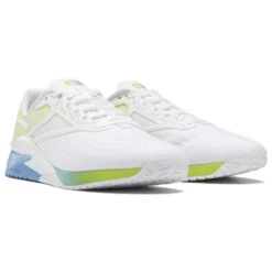 Reebok Women's Nano X2 Training Shoe - Ftwr White/Essential Blue/Acid Yellow - Regular (B) -Sports Store 2 540x 734eab64 92eb 46bc b53d 906f5684978f