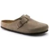 Birkenstock Boston Soft Footbed - Taupe - Medium/Narrow -Sports Store 560771