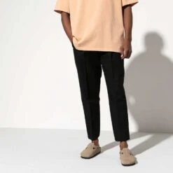 Birkenstock Boston Soft Footbed - Taupe - Medium/Narrow -Sports Store 560771 f look m