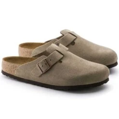 Birkenstock Boston Soft Footbed - Taupe - Medium/Narrow -Sports Store 560771 pair