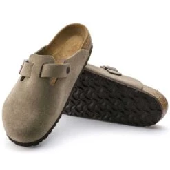 Birkenstock Boston Soft Footbed - Taupe - Medium/Narrow -Sports Store 560771 sole