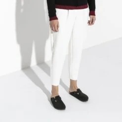 Birkenstock Boston Soft Footbed Mocha Suede- Regular/Wide -Sports Store 660461 f closeup f bost b