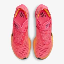 Women's Nike ZoomX Vaporfly Next % 3 Running Shoe - Hyper Pink/Black/Laser Orange- Regular (B) -Sports Store 7912023d ef4a 45ed a34d e8c936d349b8