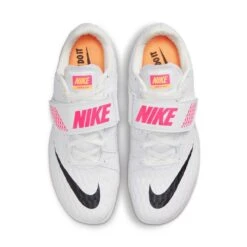 Unisex Nike Air Zoom High Jump Elite Spike - White/Black/Laser Pink - Regular (D) -Sports Store 806561 102 PHCTH001