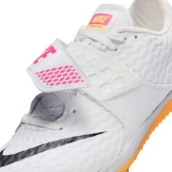 Unisex Nike Air Zoom High Jump Elite Spike - White/Black/Laser Pink - Regular (D) -Sports Store 806561 102 PHSYD005
