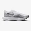 Men's Nike ZoomX Vaporfly Next% 3 Running Shoe- White/Dark Smoke Grey/Particle Grey- Regular (D)