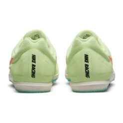 Nike Unisex Zoom Rival D Track Spike - Barely Volt/Hyper Orange/Dynamic Turq - Regular (D) -Sports Store 907566 700 PHCBH000 1500 1