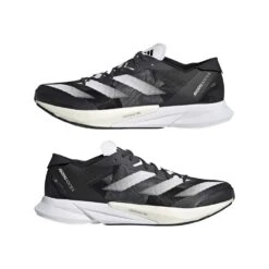 ADIDAS Men'sAdizero Adios 8 Running Shoe - Carbon/FTW White/Cblack - Regular (D) -Sports Store ADIZERO ADIOS 8 M Grey ID6902 09 standard