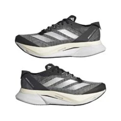ADIDAS Women's Adizero Boston 12 Running Shoes - Core Black/Cloud White/Carbon - Regular (B) -Sports Store ADIZERO BOSTON 12 W Black HQ2171 09 standard