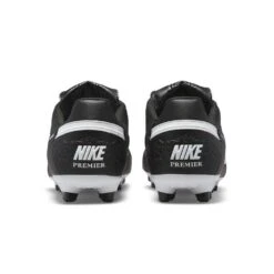 Nike Unisex Premier III FG Soccer Shoe- Black/White -Sports Store AT5889 010 PHCBH000