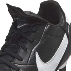 Nike Unisex Premier III FG Soccer Shoe- Black/White -Sports Store AT5889 010 PHSYD004