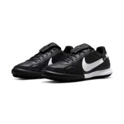 Nike Unisex Premier III TF Soccer Shoe - Black/White 12 Nike Unisex Premier III TF Soccer Shoe - Black/White -Sports Store AT6178 010 PHCFH001