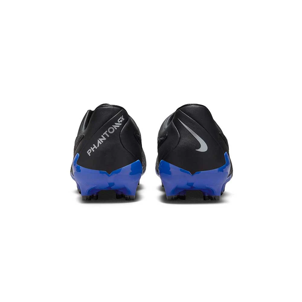 Nike Phantom GX Academy MG Soccer Cleat - Black/Chrome-Hyper Royal- Regular (D) 8 Nike Phantom GX Academy MG Soccer Cleat - Black/Chrome-Hyper Royal- Regular (D) - Image 6