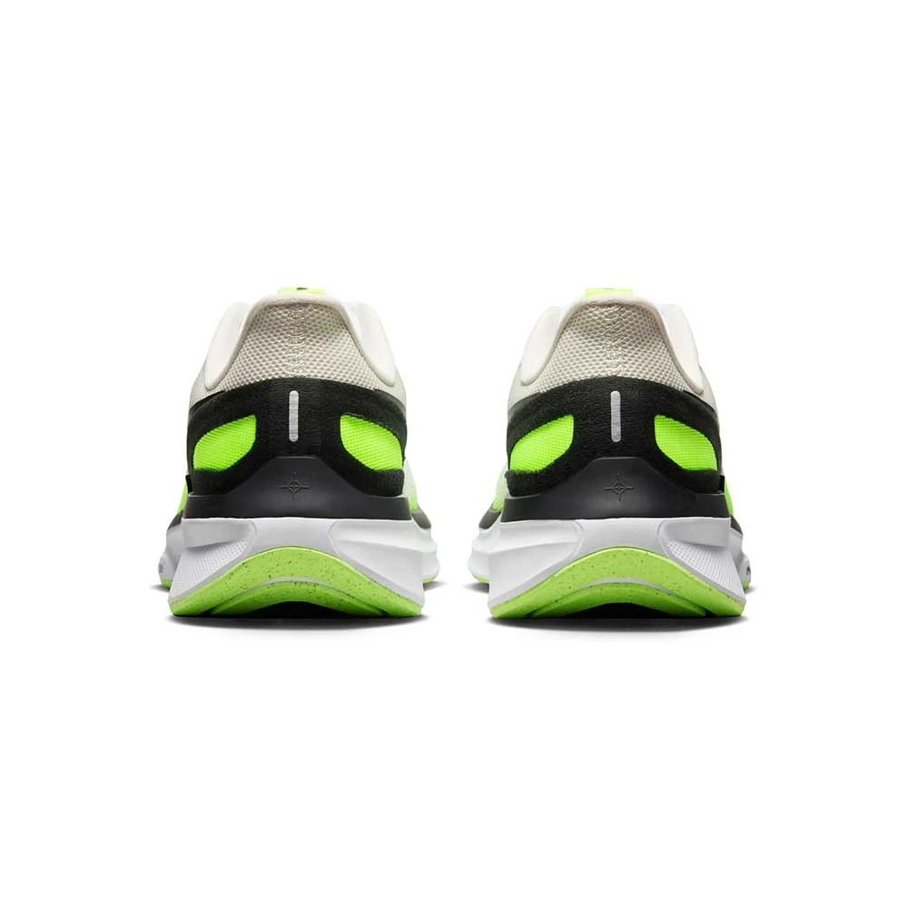 Men's Nike Air Zoom Structure 25 Running Shoe - White/Black-Volt-Phantom- Regular (D) 9 Men's Nike Air Zoom Structure 25 Running Shoe - White/Black-Volt-Phantom- Regular (D) - Image 7
