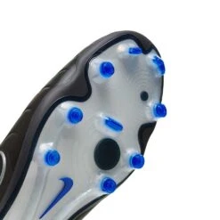 Nike Tiempo Legend 10 Elite FG Soccer Cleat - Black/Chrome-Hyper Blue- Regular (D) -Sports Store AURORA DV4328 040 PHSUD001 2000