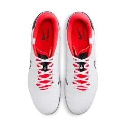 Nike Tiempo Legend 10 Academy MG Soccer Cleat - White/Black-Bright Crimson- Regular (D) -Sports Store AURORA DV4337 100 PHCTH001 2000
