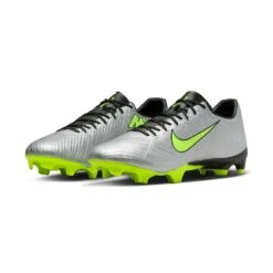 Unisex Nike Zoom Mercurial Vapor 15 Academy XXV MG Soccer Cleats - Metallic Silver/Volt - Regular (D) -Sports Store AURORA FB8399 060 PHCFH001 2000