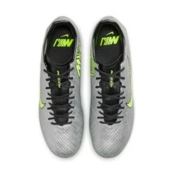Unisex Nike Zoom Mercurial Vapor 15 Academy XXV MG Soccer Cleats - Metallic Silver/Volt - Regular (D) -Sports Store AURORA FB8399 060 PHCTH001 2000