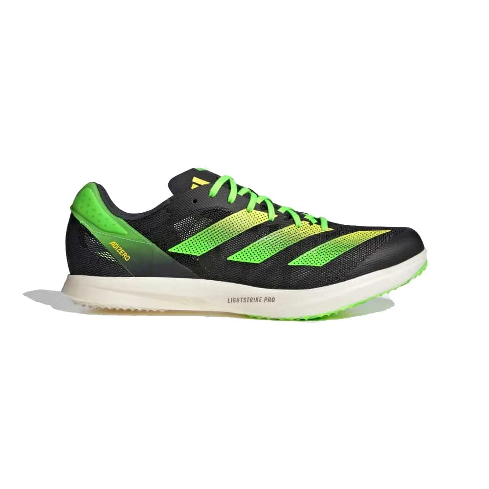 ADIDAS Unisex AdiZERO Avanti TYO Track Spike - Core Black/Beam Yellow/Solar Green 3 ADIDAS Unisex AdiZERO Avanti TYO Track Spike - Core Black/Beam Yellow/Solar Green