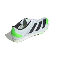 ADIDAS Unisex AdiZERO XC Spikes - Cloud White/Night Metallic/Solar Green - Regular (D) -Sports Store Adizero XC Spikes White GX6681 05 standard