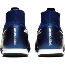 Nike Unisex Superfly 7 Elite MDS IC Soccer Cleat - Blue Void/White/Black/Metallic Silver -Sports Store BQ5470 401 PHCBH000