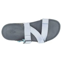 Chaco Women's Lowdown Slide Sandal - Sky Dusty Blue - Regular (B) -Sports Store CHAW JCH109398 012422 S23 TOP 1