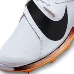 Unisex Nike Air Zoom Long Jump Elite Track Spike - White/Black/Laser Orange - Regular (D) -Sports Store CT0079 101 PHSYD001