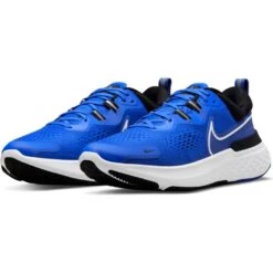Men's Nike React Miler 2 Running Shoe - Hyper Royal/White/Black - Regular (D) -Sports Store CW7121 401 PHCFH001 JPG HEI 875 WID 875