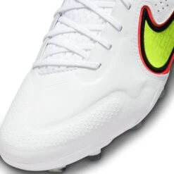 Nike Unisex Tiempo Legend 9 Elite FG Soccer Shoe - White/Volt/Bright Crimson - Regular (D) -Sports Store CZ8482 176 PHSYD001 2000