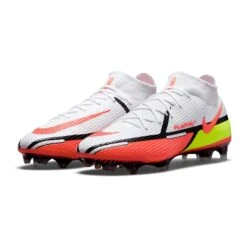 Nike Unisex Phantom GT2 Elite Dynamic Fit FG Soccer Shoes - White/Bright Crimson/Volt - Regular (D) 15 Nike Unisex Phantom GT2 Elite Dynamic Fit FG Soccer Shoes - White/Bright Crimson/Volt - Regular (D) -Sports Store CZ9889 167 PHCFH001 2000