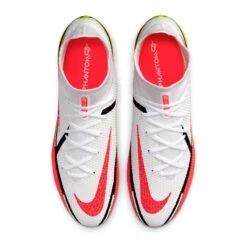 Nike Unisex Phantom GT2 Elite Dynamic Fit FG Soccer Shoes - White/Bright Crimson/Volt - Regular (D) 16 Nike Unisex Phantom GT2 Elite Dynamic Fit FG Soccer Shoes - White/Bright Crimson/Volt - Regular (D) -Sports Store CZ9889 167 PHCTH001 2000