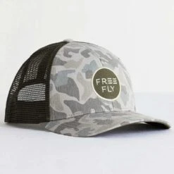 Unisex Camo Trucker Hat - Barrier Island Camo