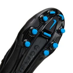 Unisex Nike Tiempo Legend 9 Pro FG Soccer Shoe - Black/Dk Smoke Grey -Sports Store DA1175 001 PHSUD001