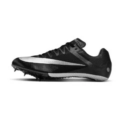 Unisex Nike Zoom Rival Sprint Spike - Black/Metallic Silver/Lt Smoke Grey- Regular (D) -Sports Store DC8753 001 PHSLH000
