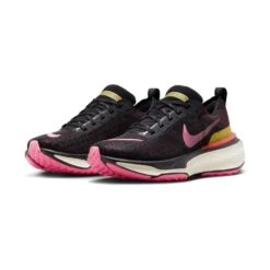 Nike Women's ZoomX Invincible Run Flyknit 3 Running Shoe - Earth/Pink Spell/Black - Regular (B) -Sports Store DR2660 200 PHCFH001 1
