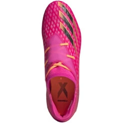 ADIDAS Unisex X Ghosted .2 FG Soccer Shoes - Shock Pink/Core Black/Screaming Orange -Sports Store FW6959 01