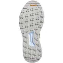 ADIDAS Women's Terrex Free Hiker GoreTEX Hiking Shoe - Carbon/Grey/Glow Blue - Regular (B) -Sports Store G28464 02