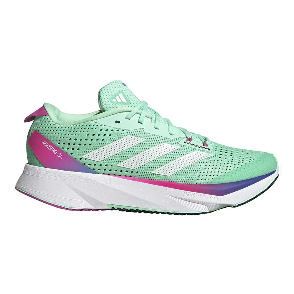 ADIDAS Women's AdiZERO SL Running Shoe - Pulse Mint/Zero Met./Lucid Fuchsia - Regular (B) 3 ADIDAS Women's AdiZERO SL Running Shoe - Pulse Mint/Zero Met./Lucid Fuchsia - Regular (B)