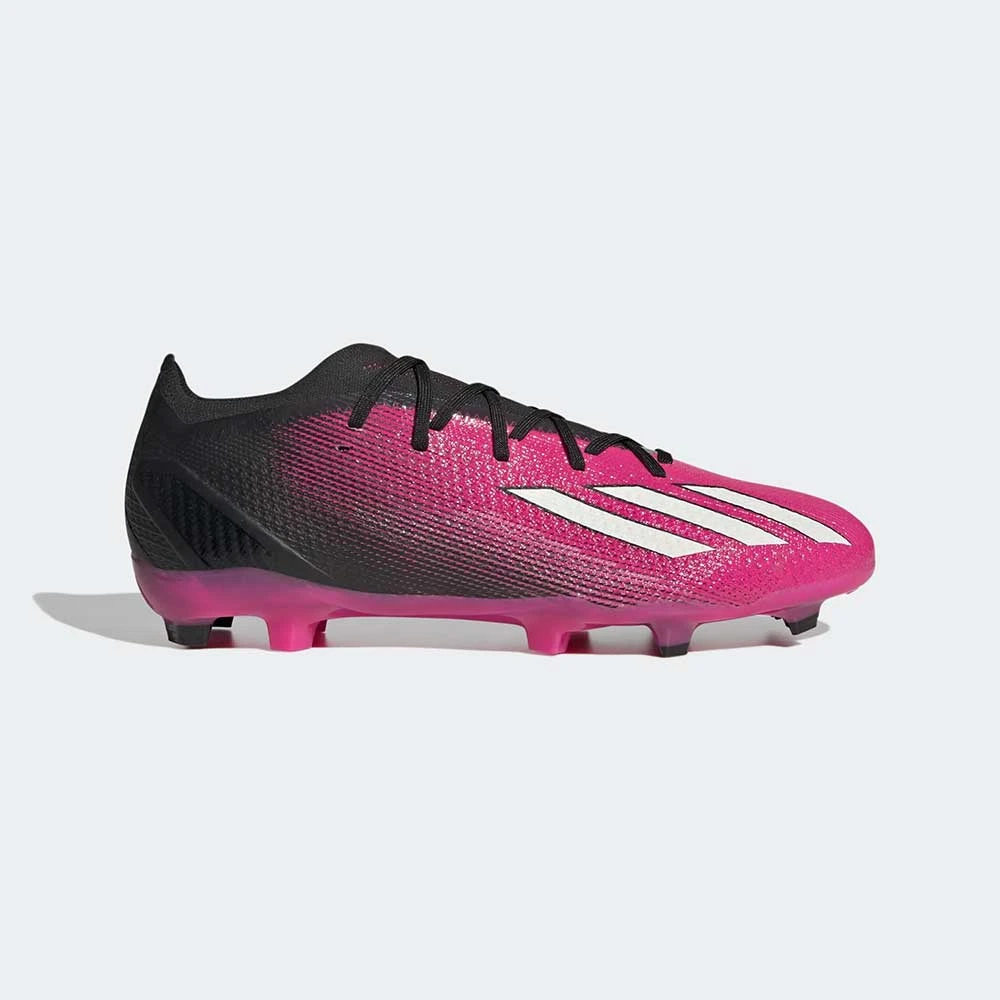 ADIDAS Unisex X SPEEDPORTAL.2 FG Soccer Shoe - Team Shock Pink 2/Zero Metalic/Core Black - Regular (D) 3 ADIDAS Unisex X SPEEDPORTAL.2 FG Soccer Shoe - Team Shock Pink 2/Zero Metalic/Core Black - Regular (D)