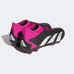ADIDAS Unisex Predator Accuracy .3 FG Soccer Shoe - Core Black/Ftwr White/Team Shock Pink 2 - Regular (D) 14 ADIDAS Unisex Predator Accuracy .3 FG Soccer Shoe - Core Black/Ftwr White/Team Shock Pink 2 - Regular (D) -Sports Store GW4589 back
