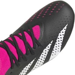 ADIDAS Unisex Predator Accuracy .3 FG Soccer Shoe - Core Black/Ftwr White/Team Shock Pink 2 - Regular (D) 13 ADIDAS Unisex Predator Accuracy .3 FG Soccer Shoe - Core Black/Ftwr White/Team Shock Pink 2 - Regular (D) -Sports Store GW4589 03
