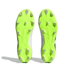 ADIDAS Unisex Predator Accuracy .3 Laceless FG - Cloud White/ Core Black / Lucid Lemon- Regular (D) -Sports Store GZ0021 03 standard