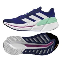 ADIDAS Men's ADISTAR CS Running Shoe - Lucid Blue/Ftwr White/Pulse Mint - Regular (D) -Sports Store HP5654