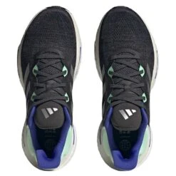 ADIDAS Men's Solar Glide 6 Running Shoe - Carbon/Silver Met/Pulse Mint - Regular (D) -Sports Store HP7609 01