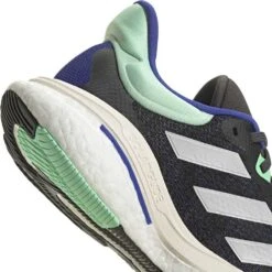 ADIDAS Men's Solar Glide 6 Running Shoe - Carbon/Silver Met/Pulse Mint - Regular (D) -Sports Store HP7609 04
