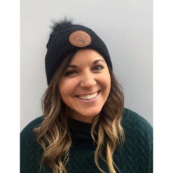 Women's RunXmitten Pom Beanie - Black 7 Women's RunXmitten Pom Beanie - Black -Sports Store IMG 3258 6d2bcf6d 1ee0 465f 9aa5 a6558cf88e0e