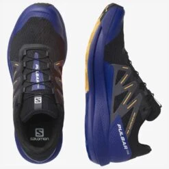 Salomon Men's Pulsar Trail Shoe - Black/Clematis Blue/Blazing Orange- Regular (D) 13 Salomon Men's Pulsar Trail Shoe - Black/Clematis Blue/Blazing Orange- Regular (D) -Sports Store L41603200 4f8be5c5cebfe5ac4bc995d14af1aba8
