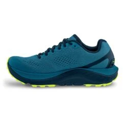 Topo Athletic Men's Ultraventure 3 Trail Shoe- Blue/Lime- Regular (D) -Sports Store M060.Blue Lime 05