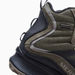 Merrell Men's Moab Speed Thermo Mid Waterproof Hiking Boot - Olive - Regular (D) -Sports Store MRLM J066915 021621 S21 007 1